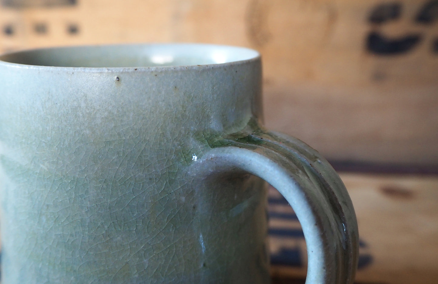 Ash Glaze Mug by Charlie Collier