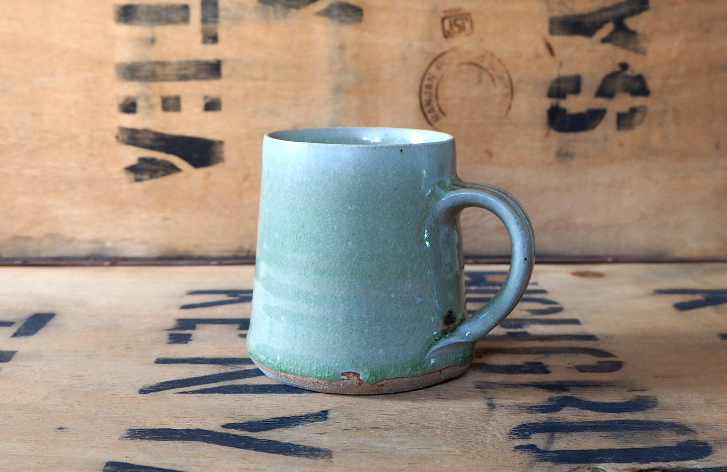 Ash Glaze Mug by Charlie Collier