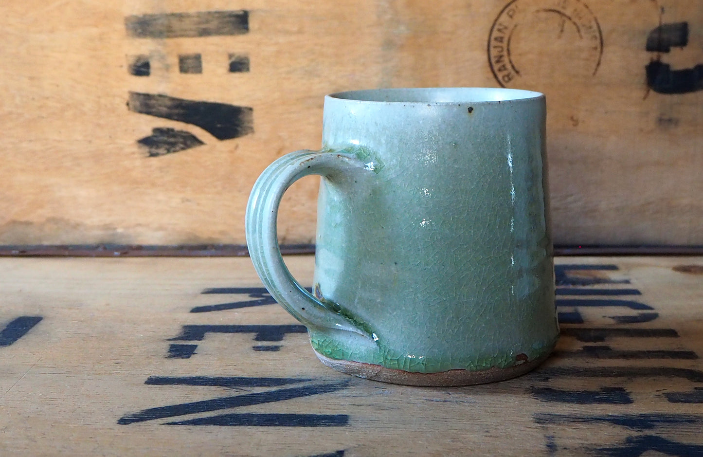 Ash Glaze Mug by Charlie Collier