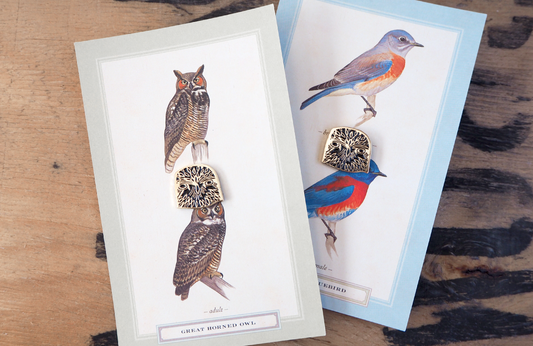 Bird Badge, Enamel Pin