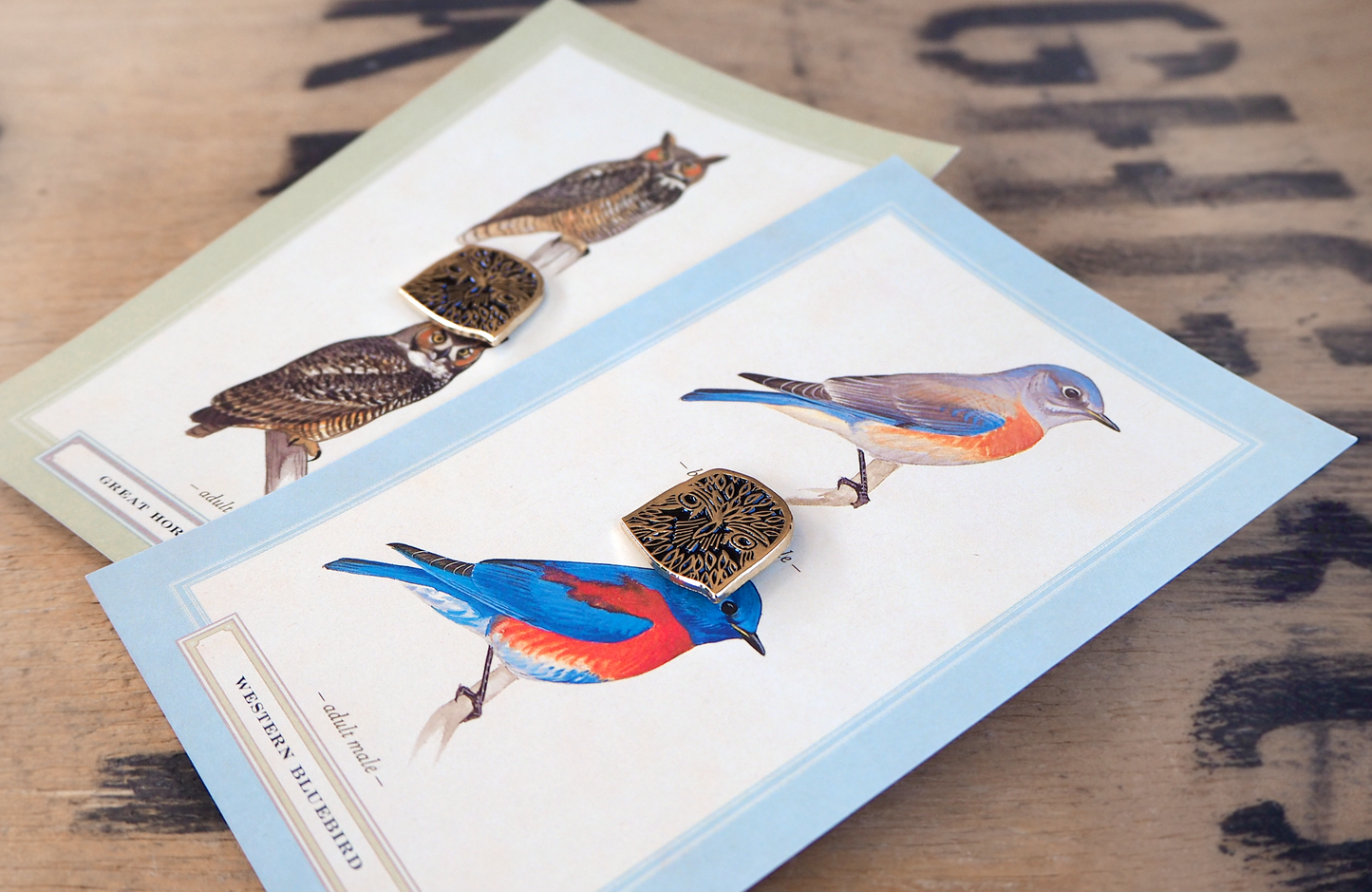 Bird Badge, Enamel Pin