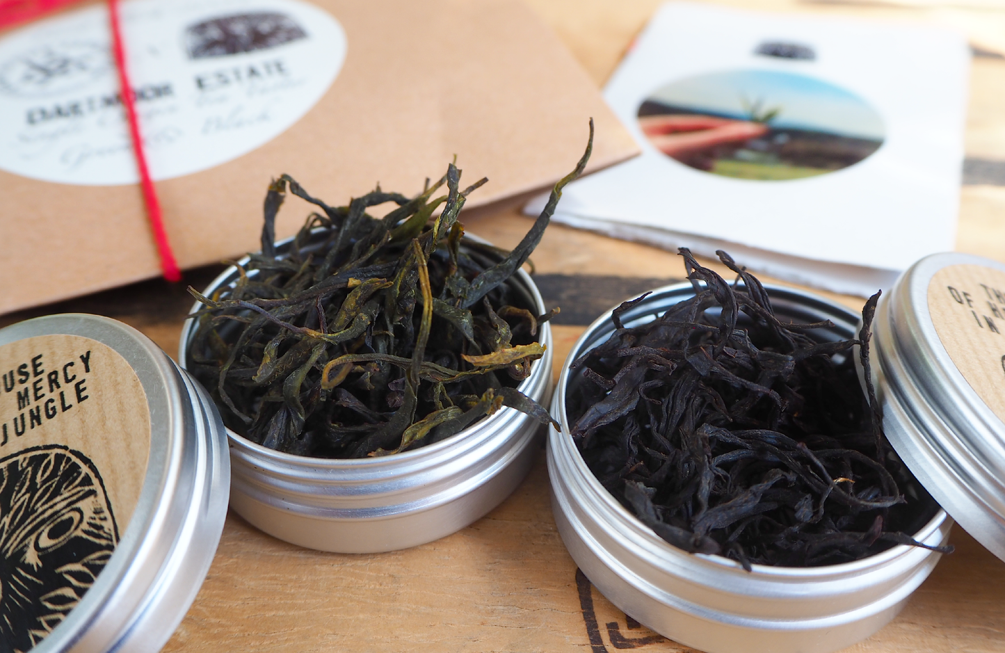 Dartmoor First Flush 2024 Single Origin Tea Taster, Green & Black ~ Dartmoor Estate Tea 🇬🇧