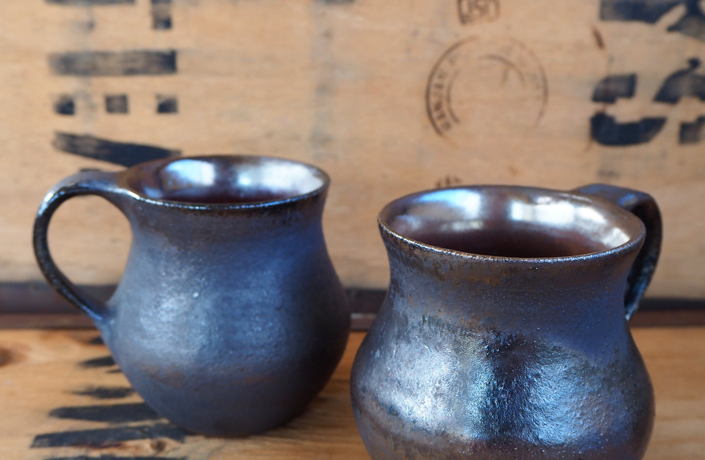 Woodfired Iron Wash Lexden Mug by Popalini & Jezando