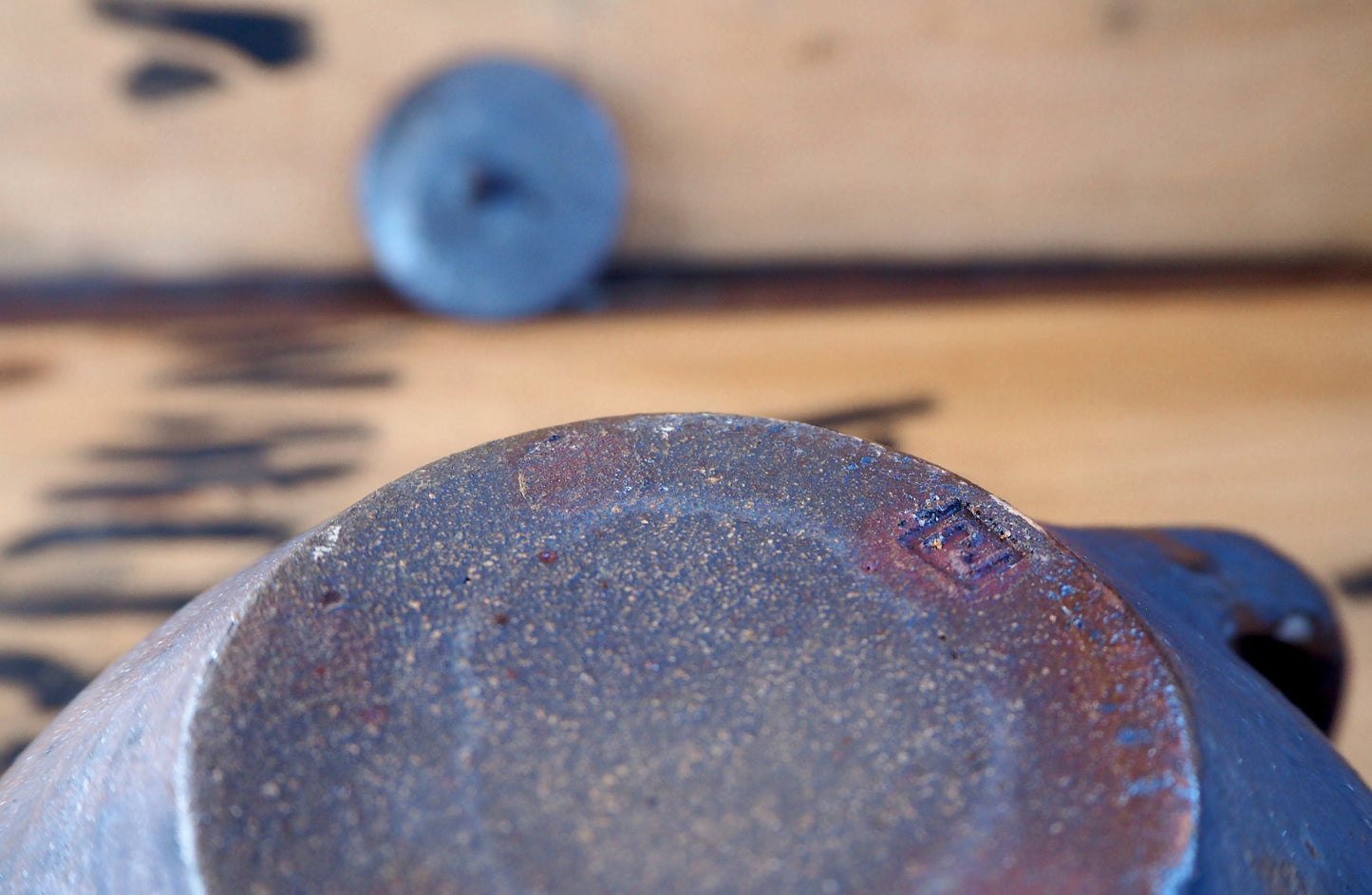 Woodfired Iron Wash Teapot by Popalini & Jezando