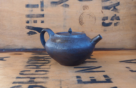 Woodfired Iron Wash Teapot by Popalini & Jezando