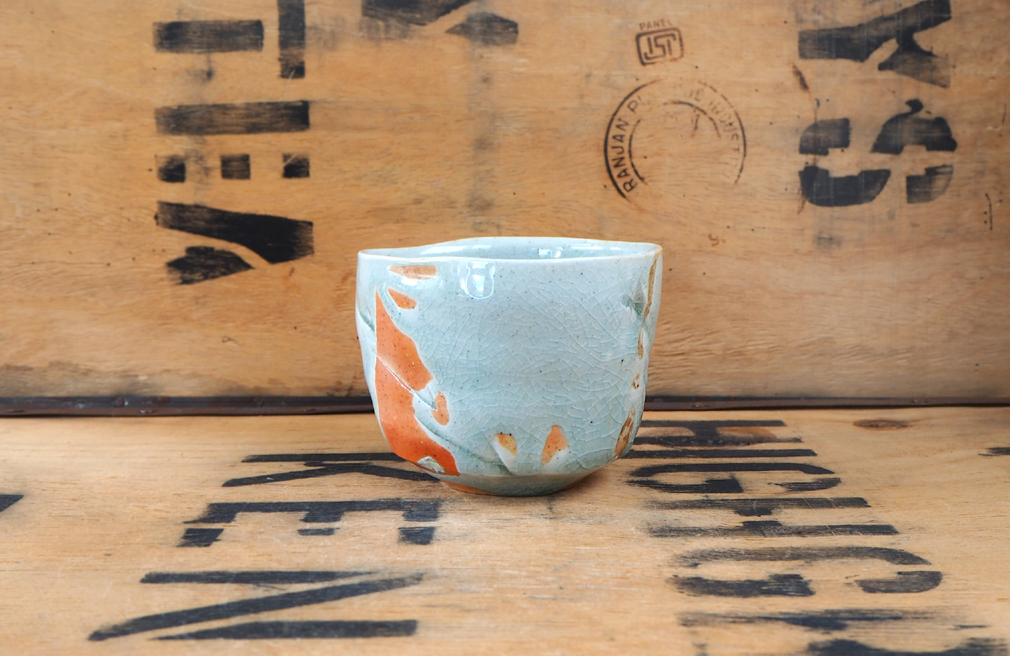 Woodfired Porcelain Large Yunomi by John Mackenzie