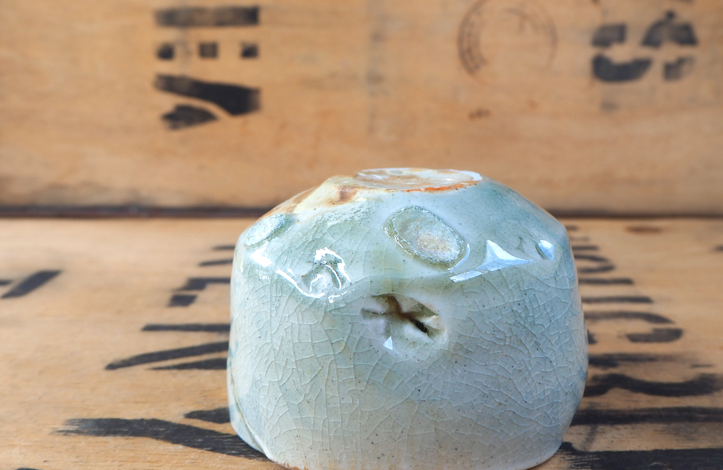 Woodfired Porcelain Large Yunomi by John Mackenzie