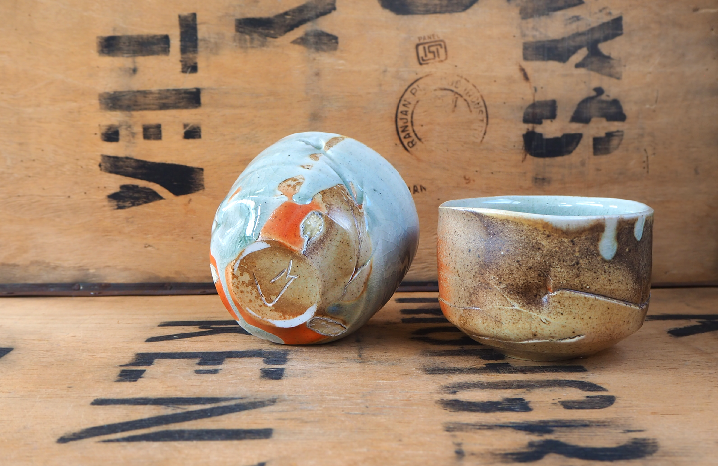 Woodfired Porcelain Large Yunomi by John Mackenzie