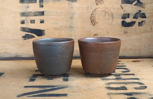 Woodfired Unglazed Yunomi by Popalini & Jezando