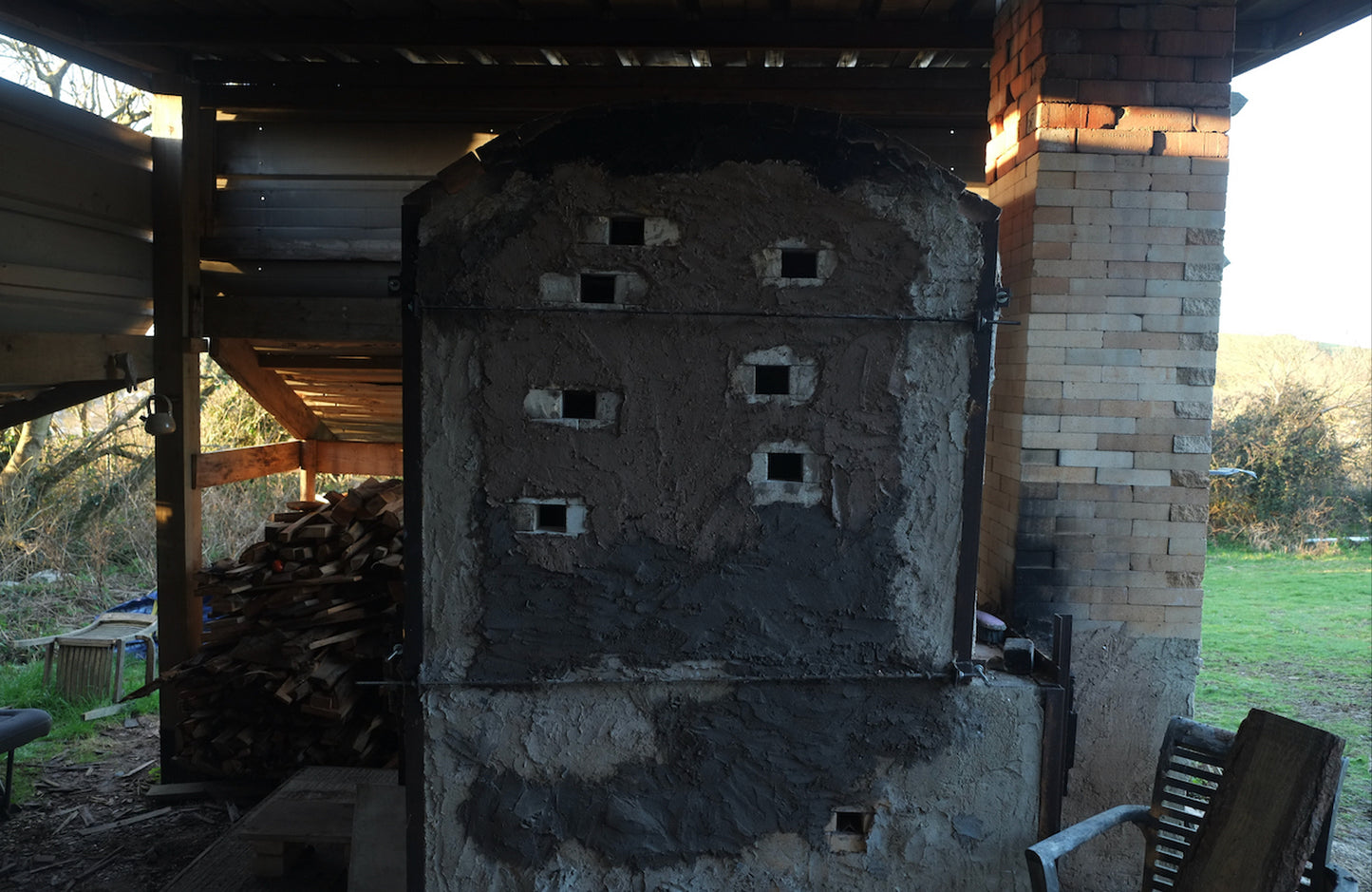 Woodfired Shino Yunomi (3) by Popalini & Jezando