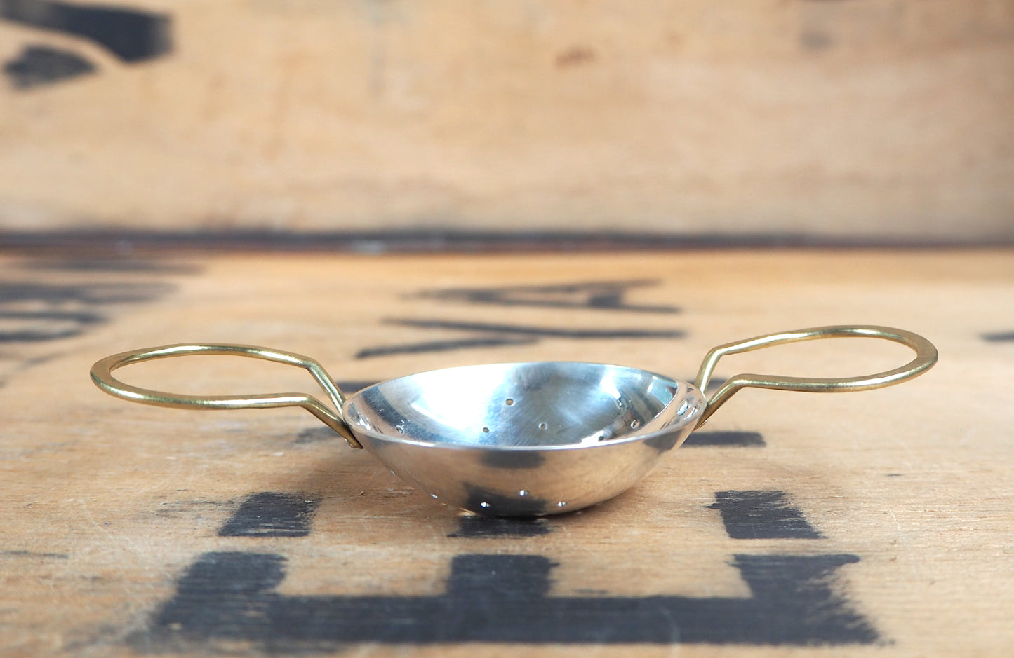 Silver Tea Strainer by Raz | Maker