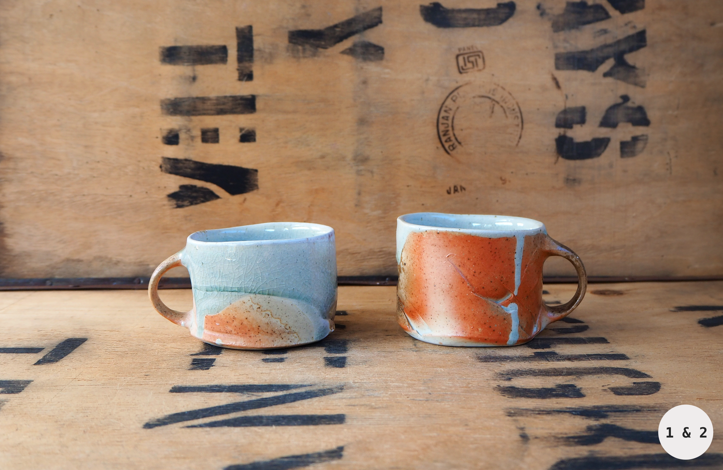 Woodfired Porcelain Small Mug by John Mackenzie