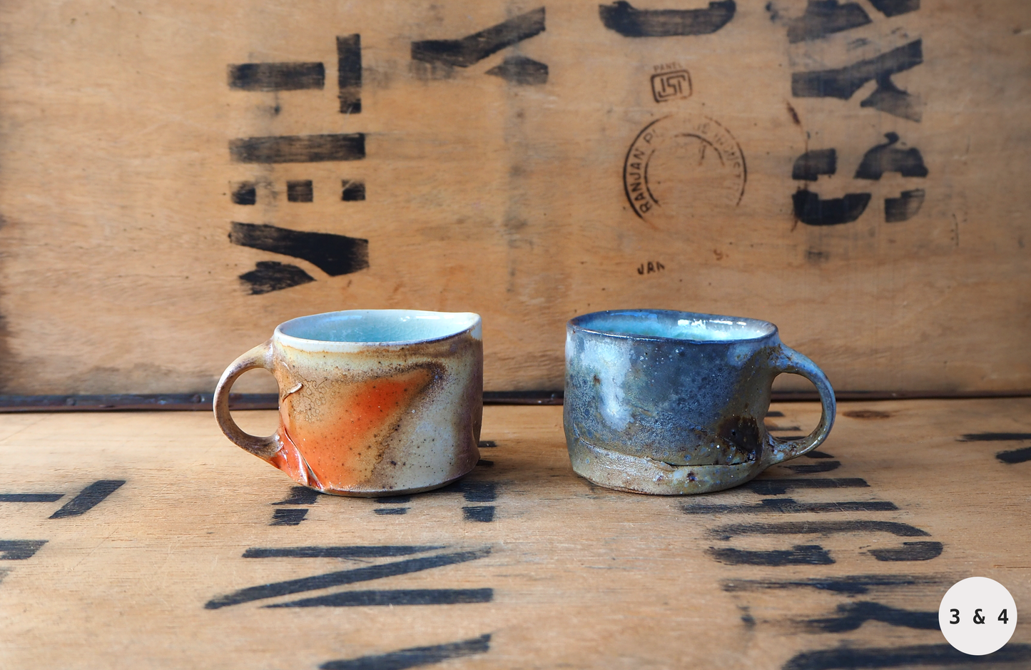 Woodfired Porcelain Small Mug by John Mackenzie
