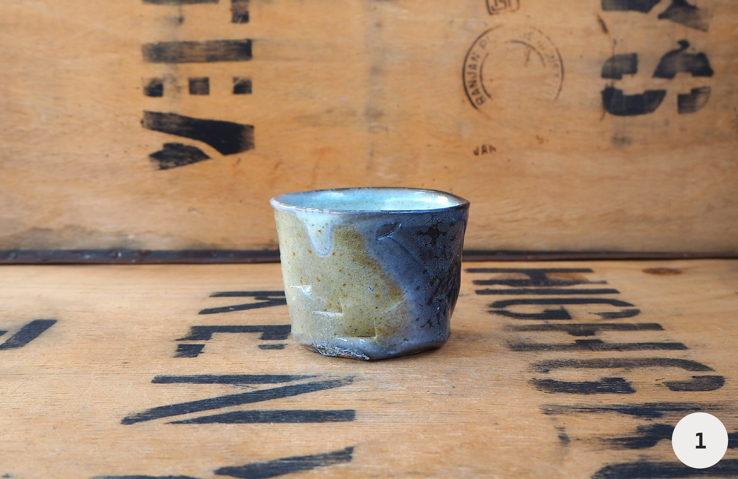 Woodfired Porcelain Yunomi by John Mackenzie
