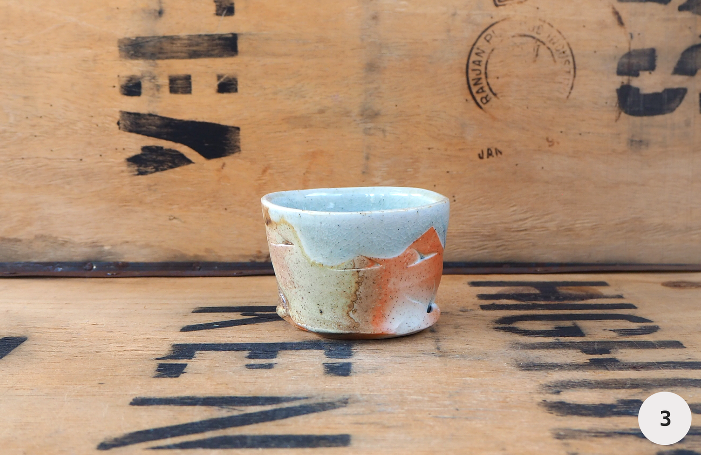Woodfired Porcelain Yunomi by John Mackenzie