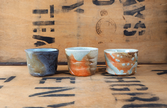 Woodfired Porcelain Yunomi by John Mackenzie
