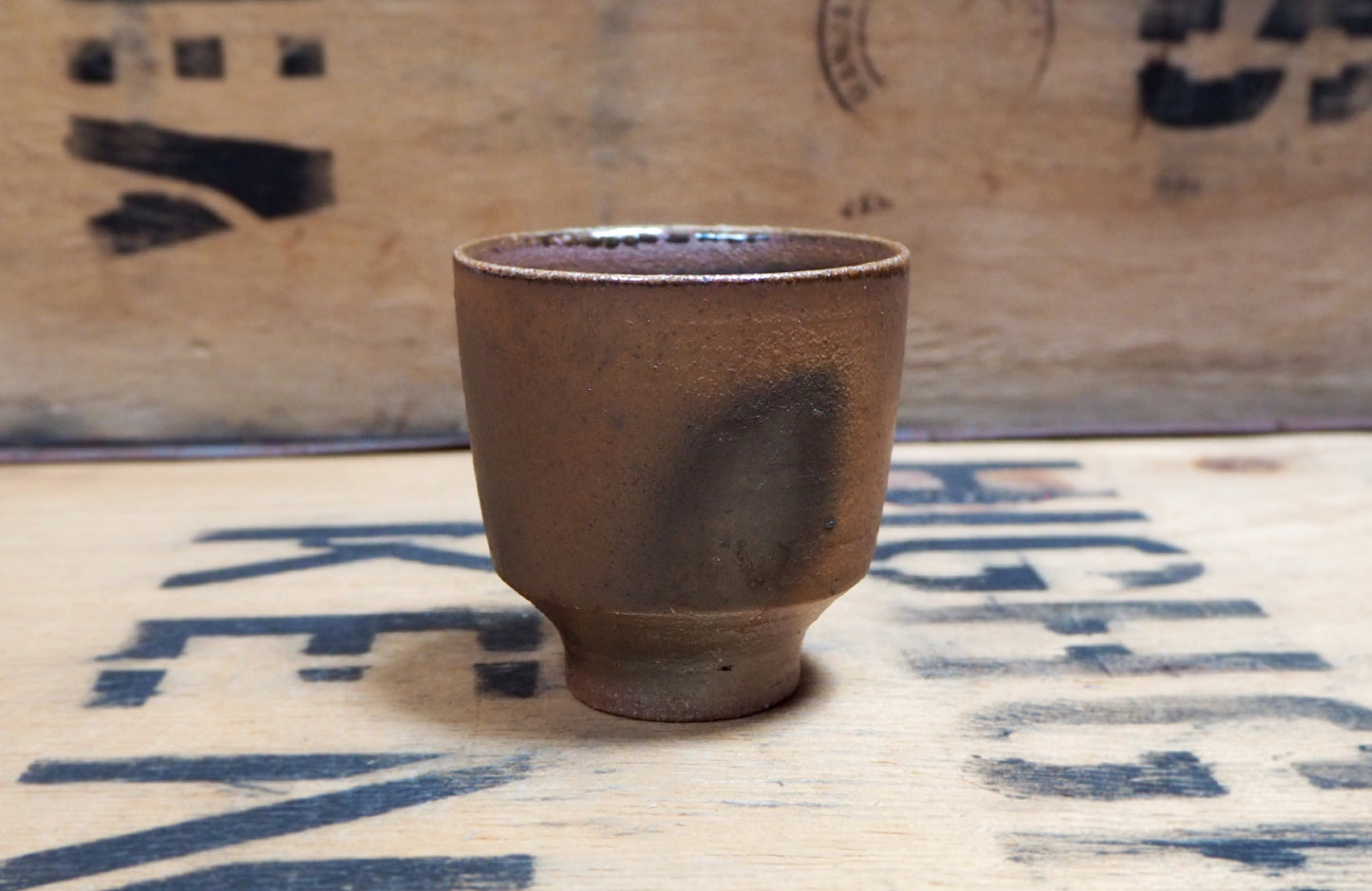 Soda Fired Yunomi (2) by Popalini & Jezando