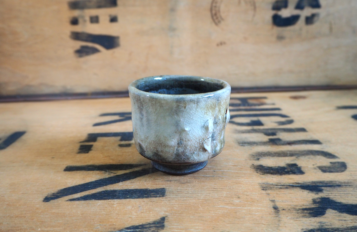 Ash & Celadon Teabowl (3) by Anja Graefe