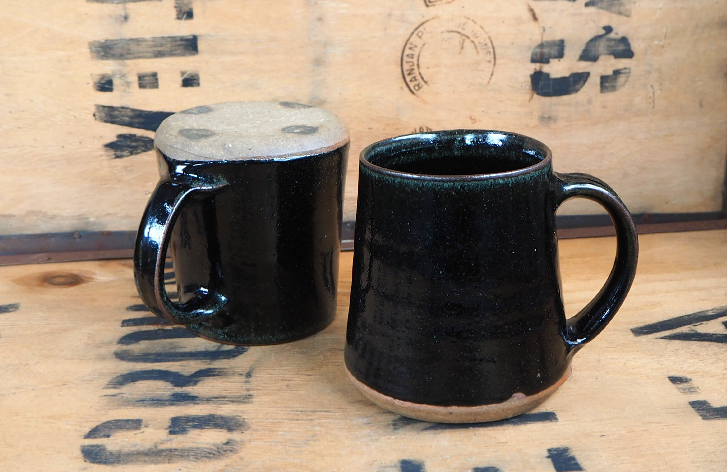 Tenmoku Tankard Mug by Charlie Collier