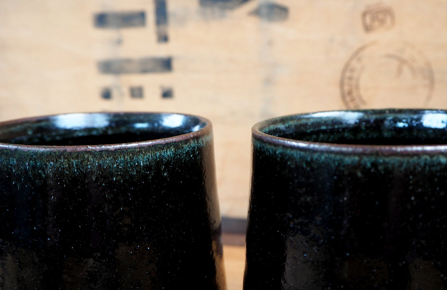 Tenmoku Tankard Mug by Charlie Collier