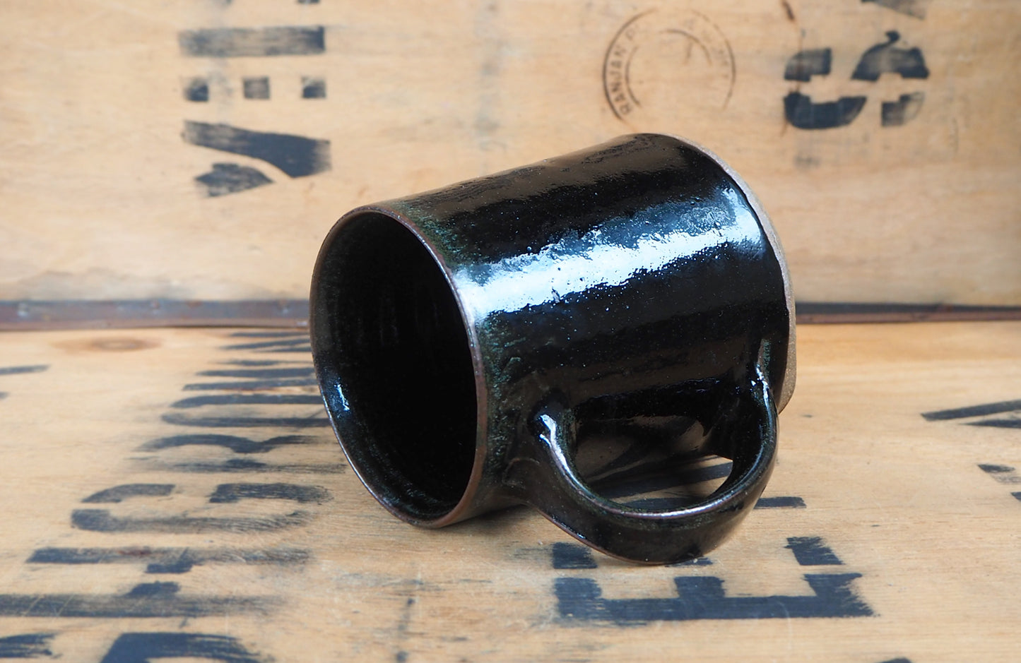 Tenmoku Tankard Mug by Charlie Collier