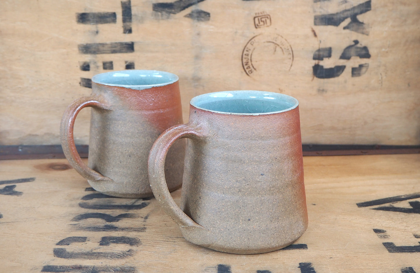 Woodfired Tankard Mug by Charlie Collier