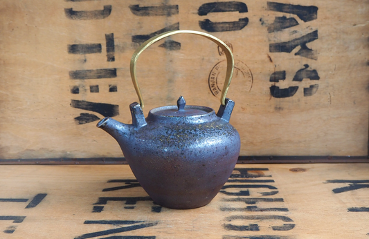 Woodfired Iron Wash Teapot by Popalini & Jezando