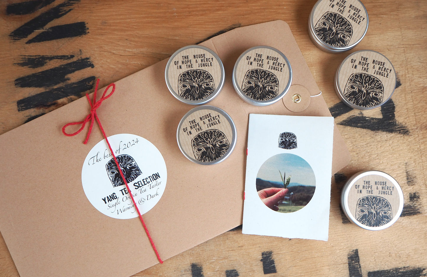 Yang ~ Single Origin Tea Tasting Selection ~ Warming & Dark