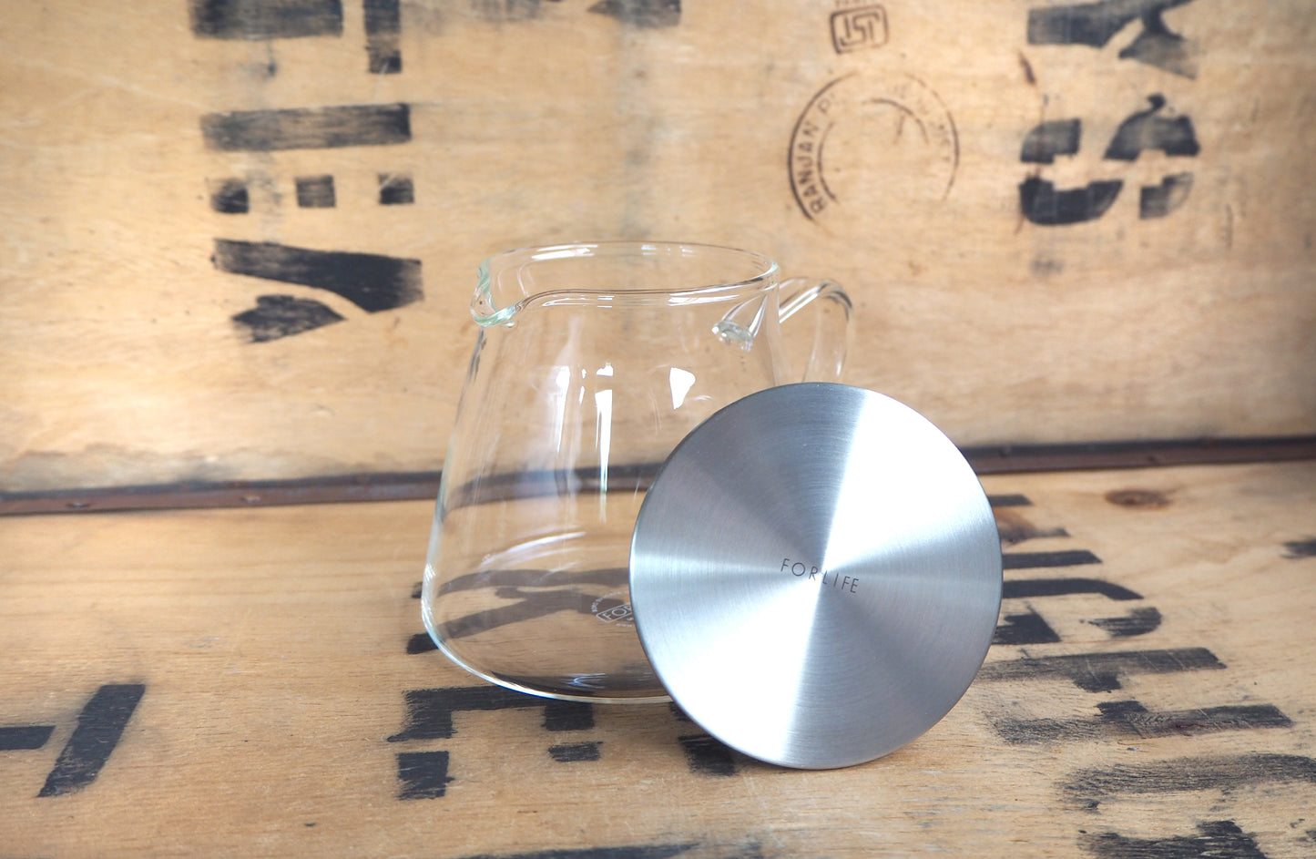 FORLIFE ‘fuji’ Glass Teapot