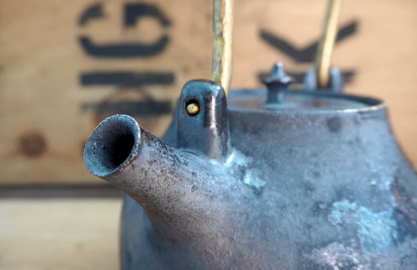 Iron Wash Teapot by Popalini & Jezando