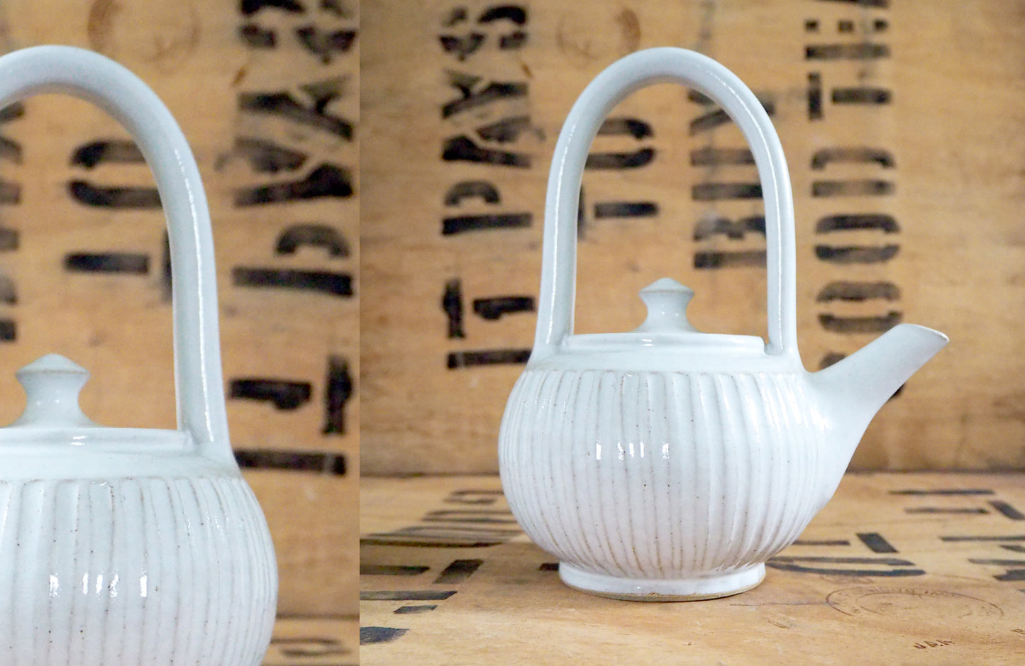 Fluted Teapot by Robyn Cove