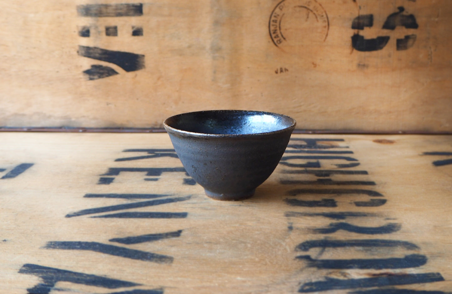 Iron Black Tea Bowl by Popalini & Jezando