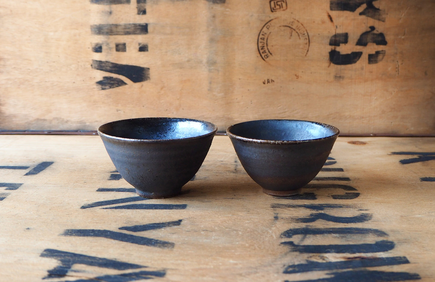 Iron Black Tea Bowl by Popalini & Jezando