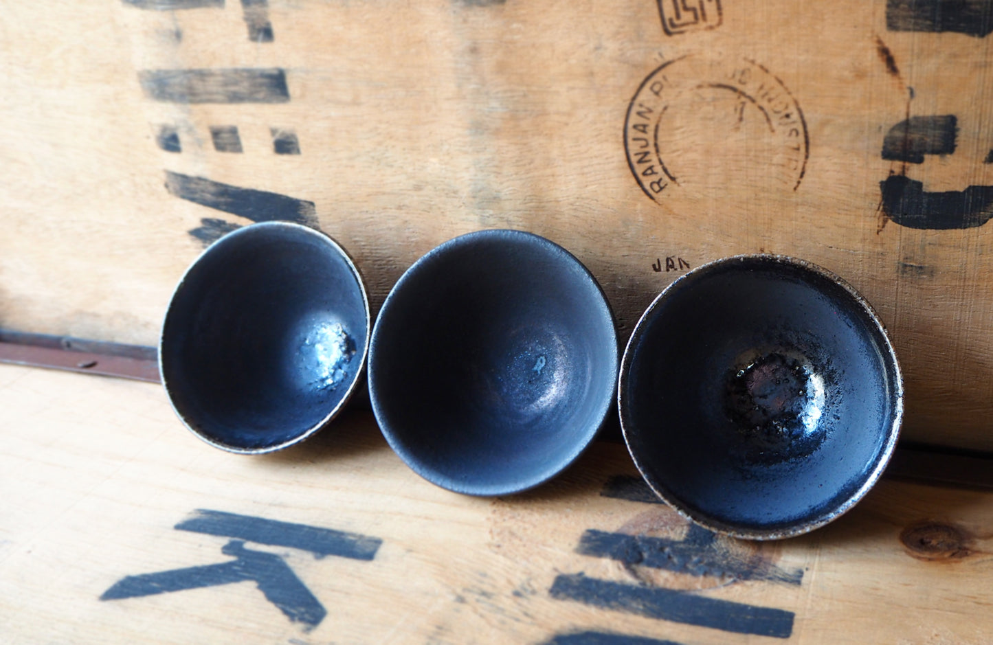 Iron Black Tea Bowl by Popalini & Jezando