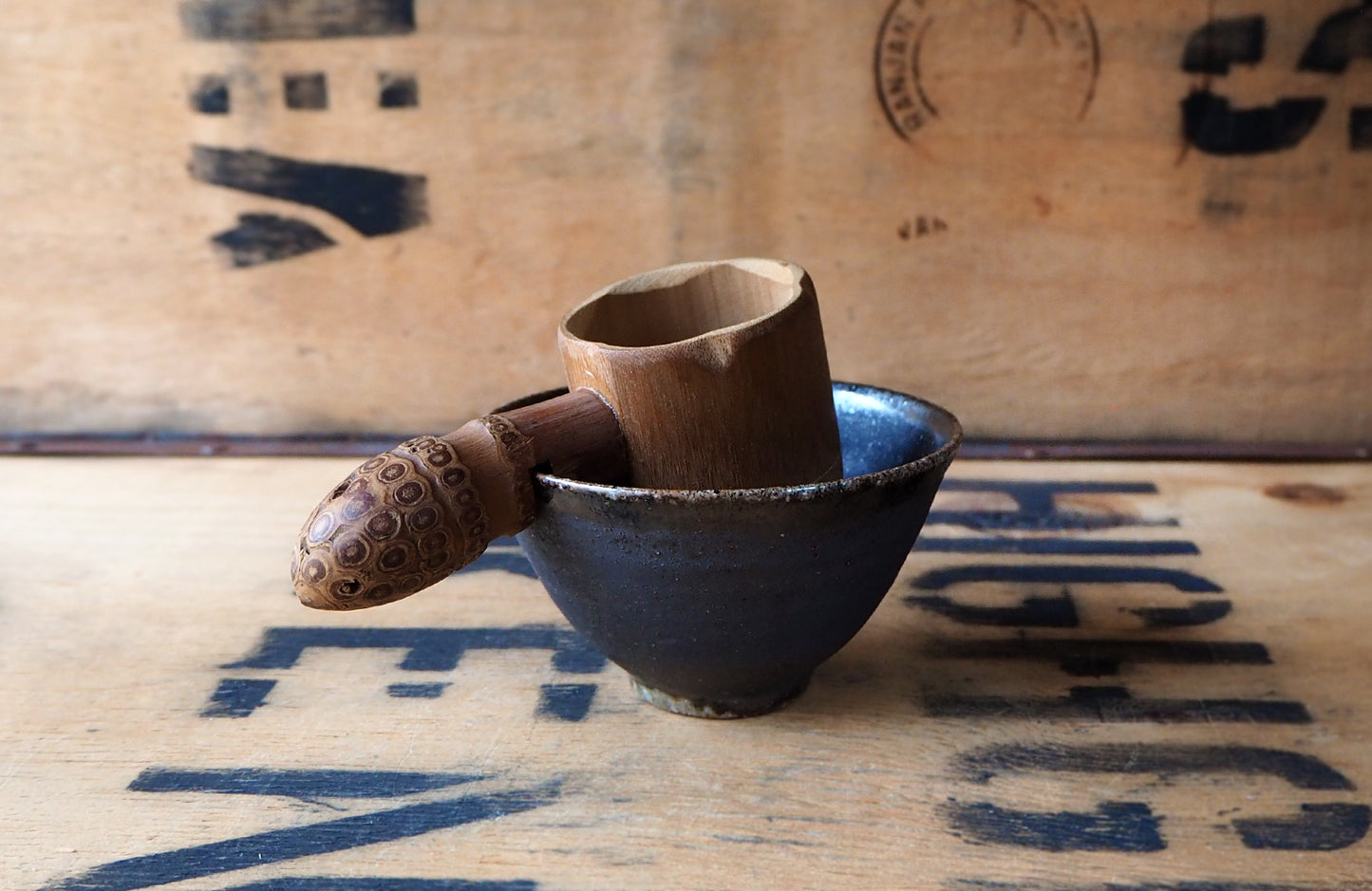 Bamboo Root Tea Strainer