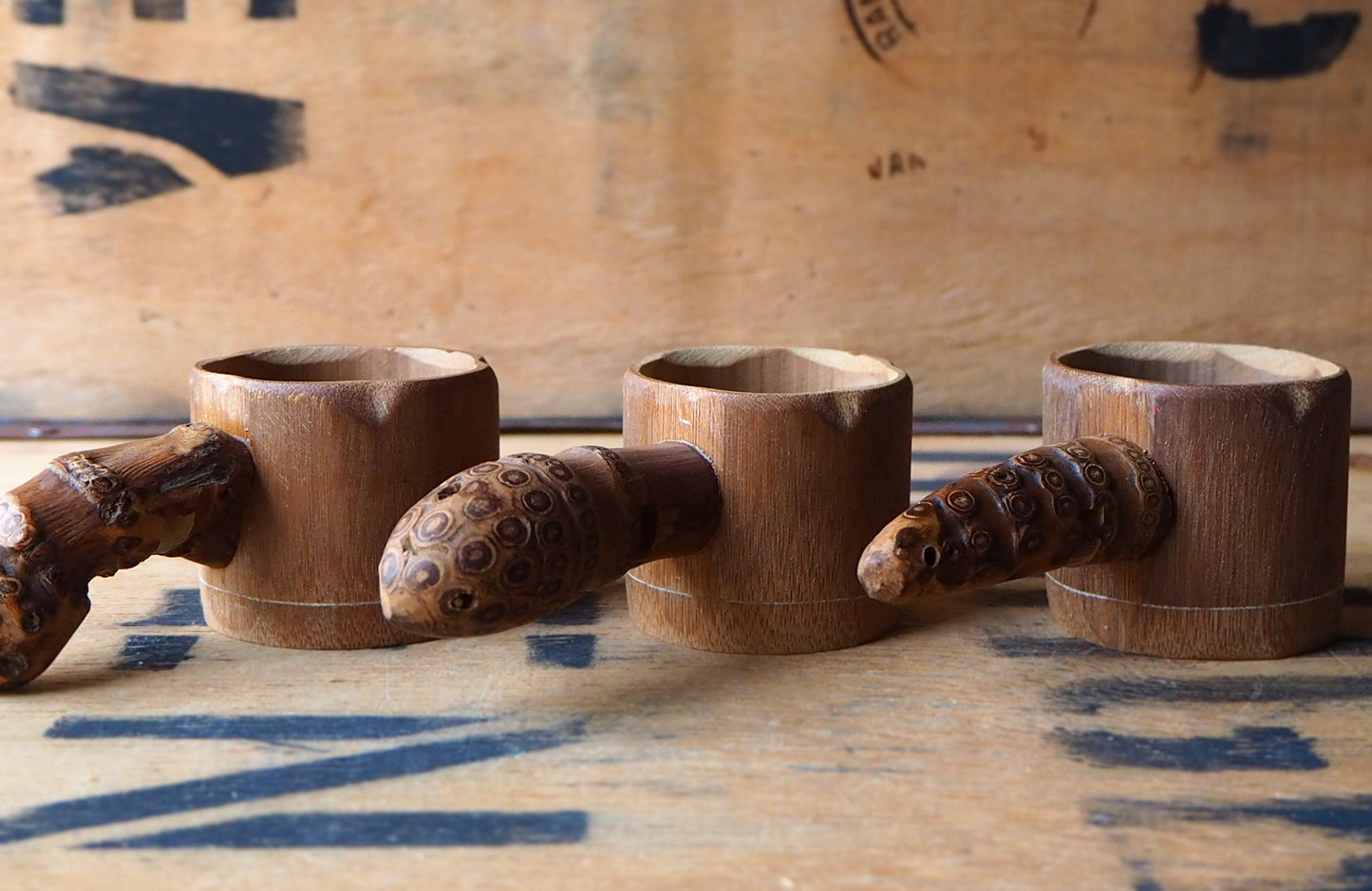 Bamboo Root Tea Strainer