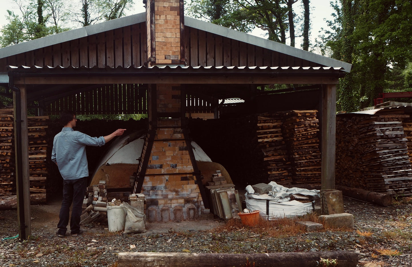 Wood Ash Teapot by Charlie Collier
