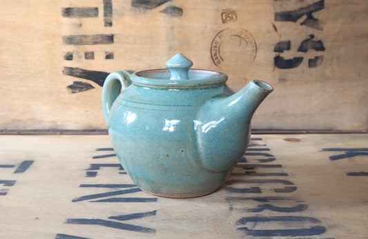 Ash Glaze Teapot by Charlie Collier