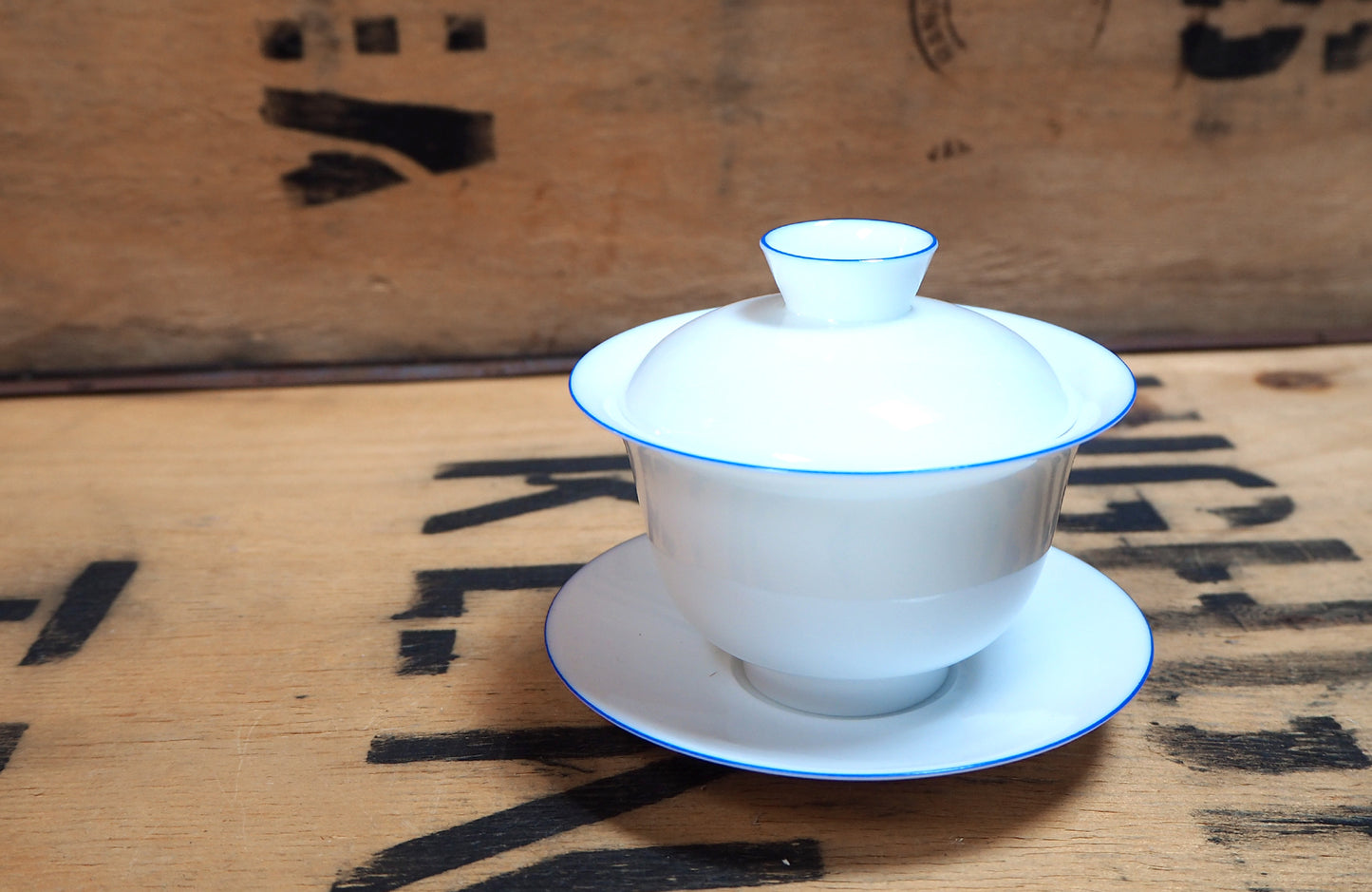 Blue & White Porcelain Gaiwan