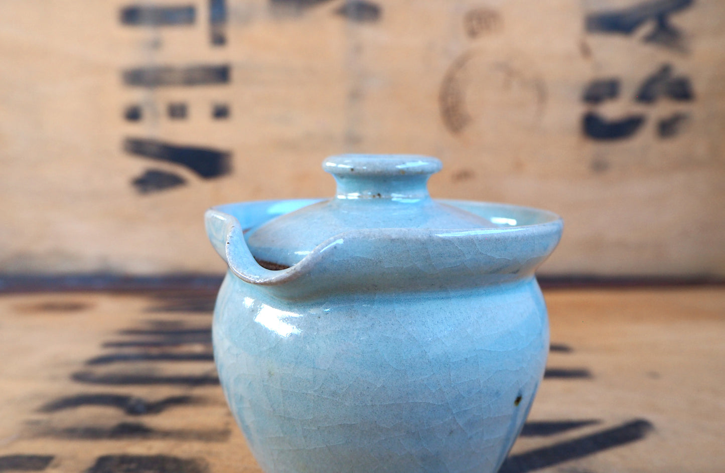 Celadon Gaiwan by Charlie Collier