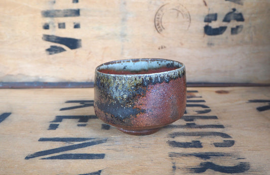 Red Shino Chawan (1) by Charlie Collier