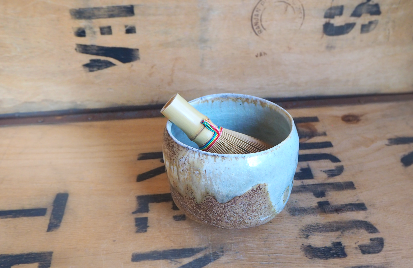 Woodfired Porcelain Chawan by John Mackenzie