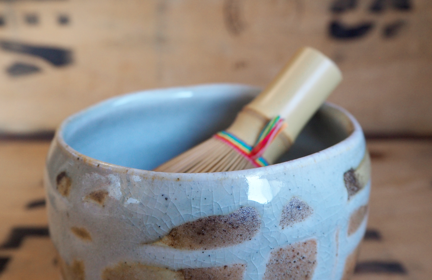 Woodfired Porcelain Chawan by John Mackenzie