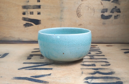 Celadon Chawan by Jacob Bodilly