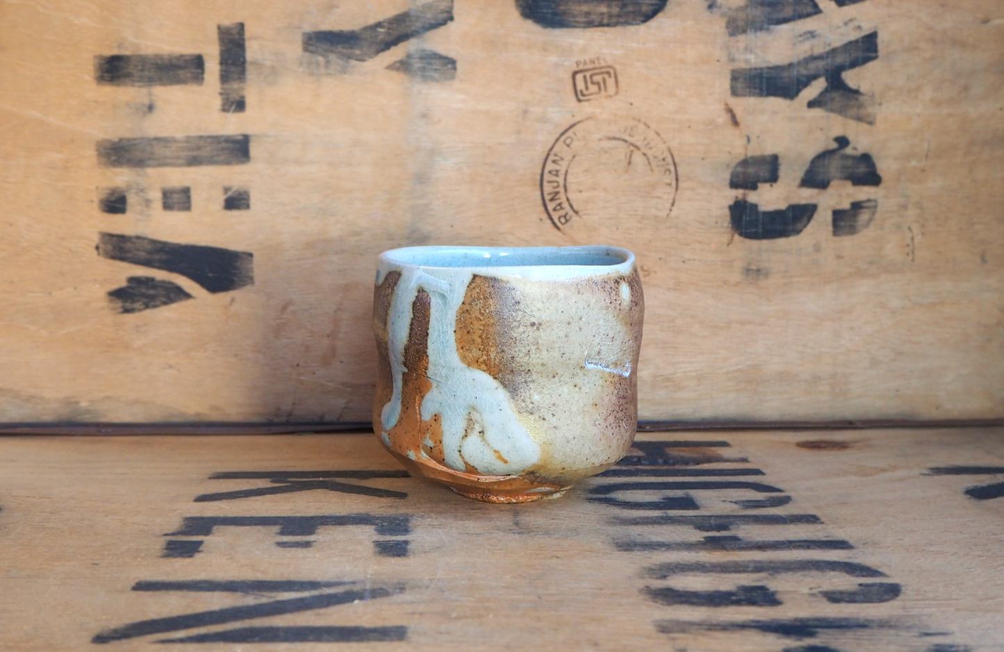 Woodfired Porcelain Large Yunomi (3) by John Mackenzie
