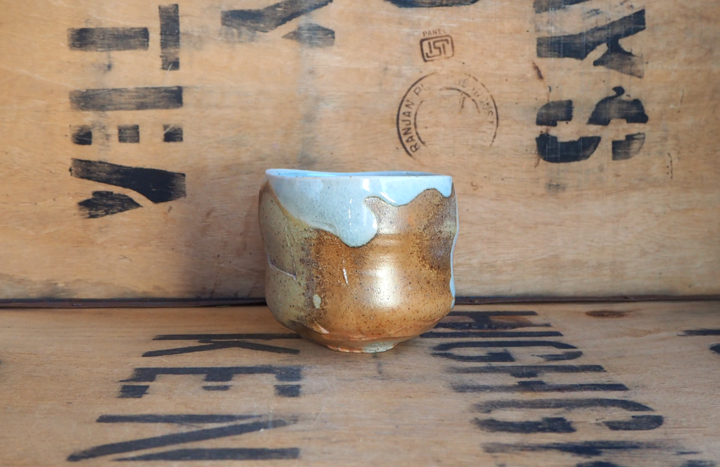 Woodfired Porcelain Large Yunomi (3) by John Mackenzie