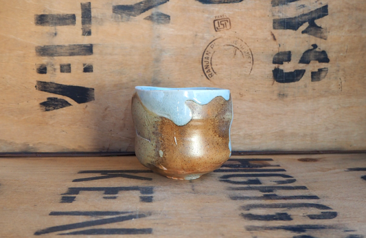 Woodfired Porcelain Large Yunomi (3) by John Mackenzie