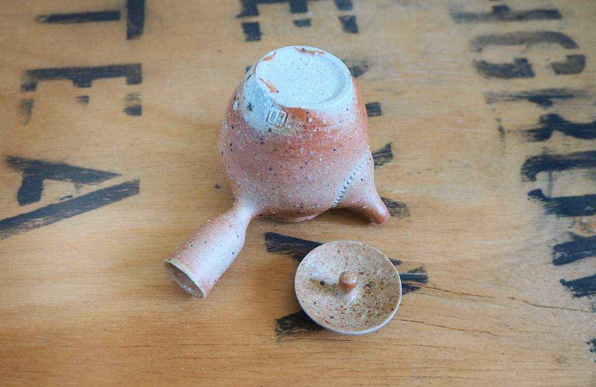 Woodfired Ash Splash Kyusu by Linda Unsworth