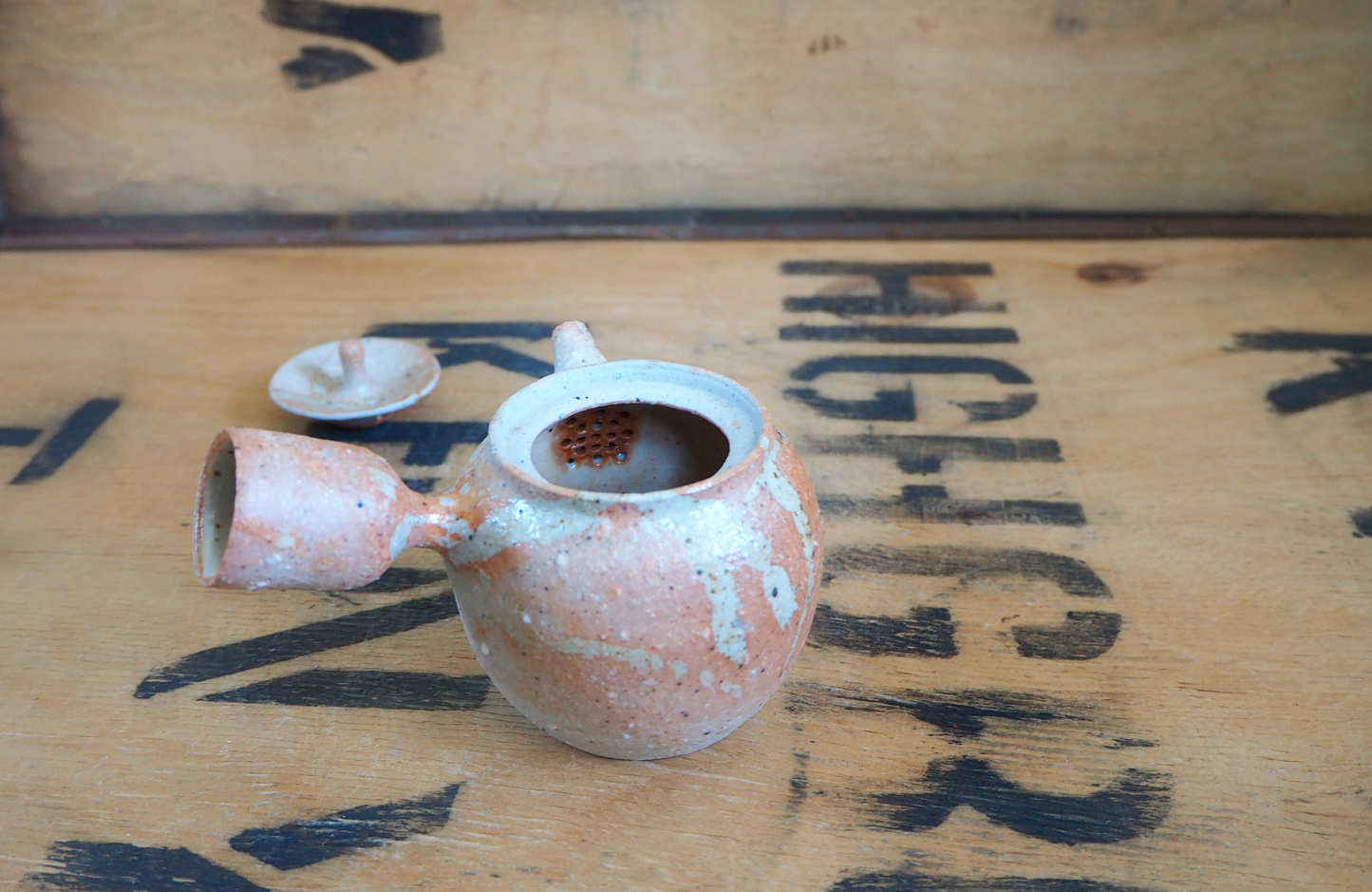 Woodfired Unglazed Kyusu by Linda Unsworth