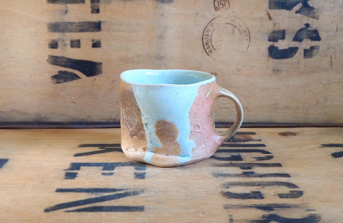 Woodfired Porcelain Large Mug (8) by John Mackenzie